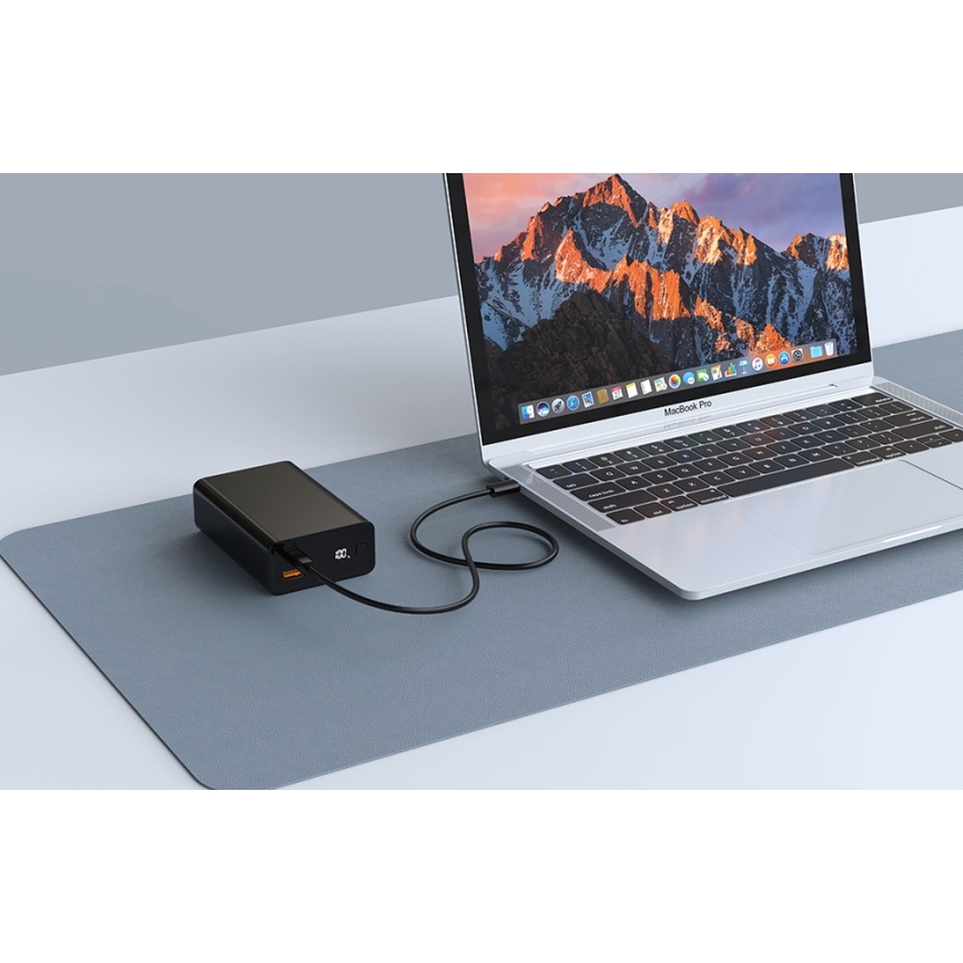 Winner Group - Power bank z wyświetlaczem 20000 mAh 20W Power Delivery czarny