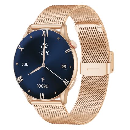 Winner Group - Smartwatch AirFlex 2 Elegance 280 mAh IP68 złoty