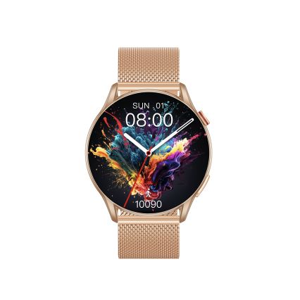 Winner Group - Smartwatch AirFlex 2 Elegance 280 mAh IP68 złoty