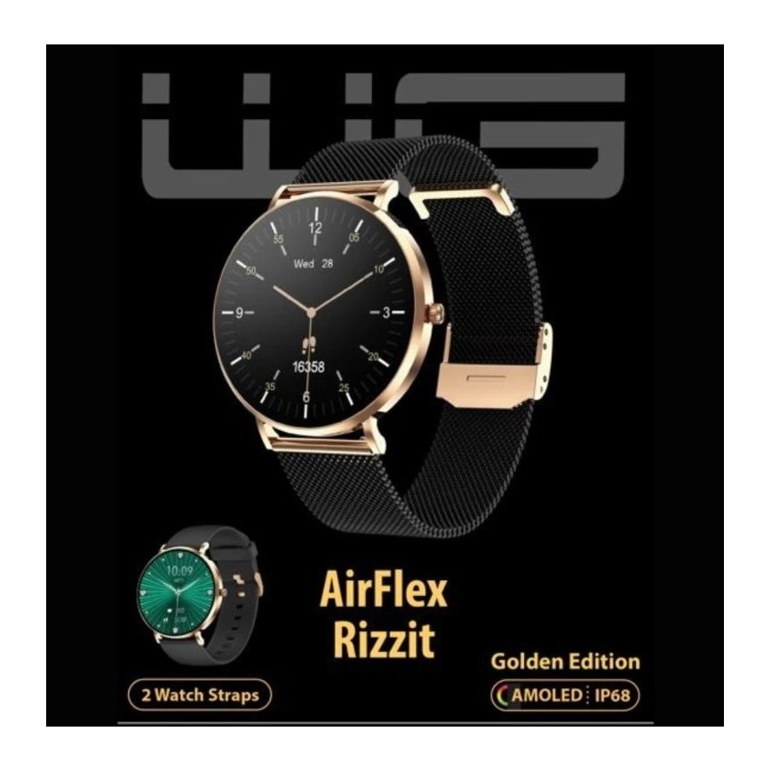 Winner Group - Smartwatch AirFlex3 Rizz It 200 mAh IP68 złoty