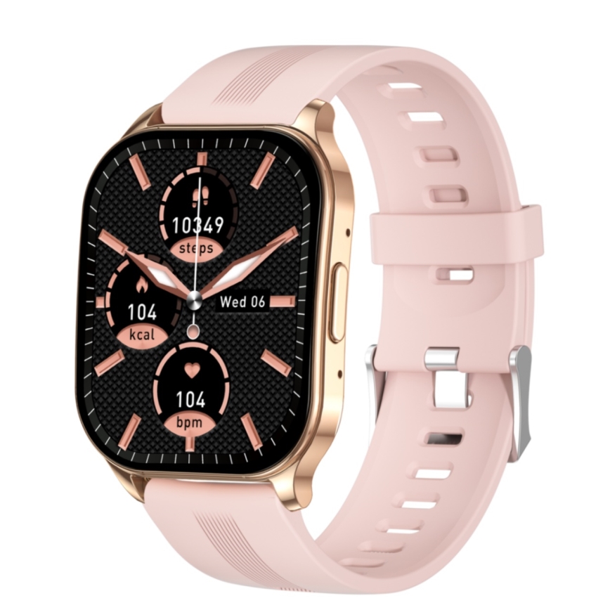 Winner Group - Smartwatch AirFlexOne+ 300 mAh IP68 złoty