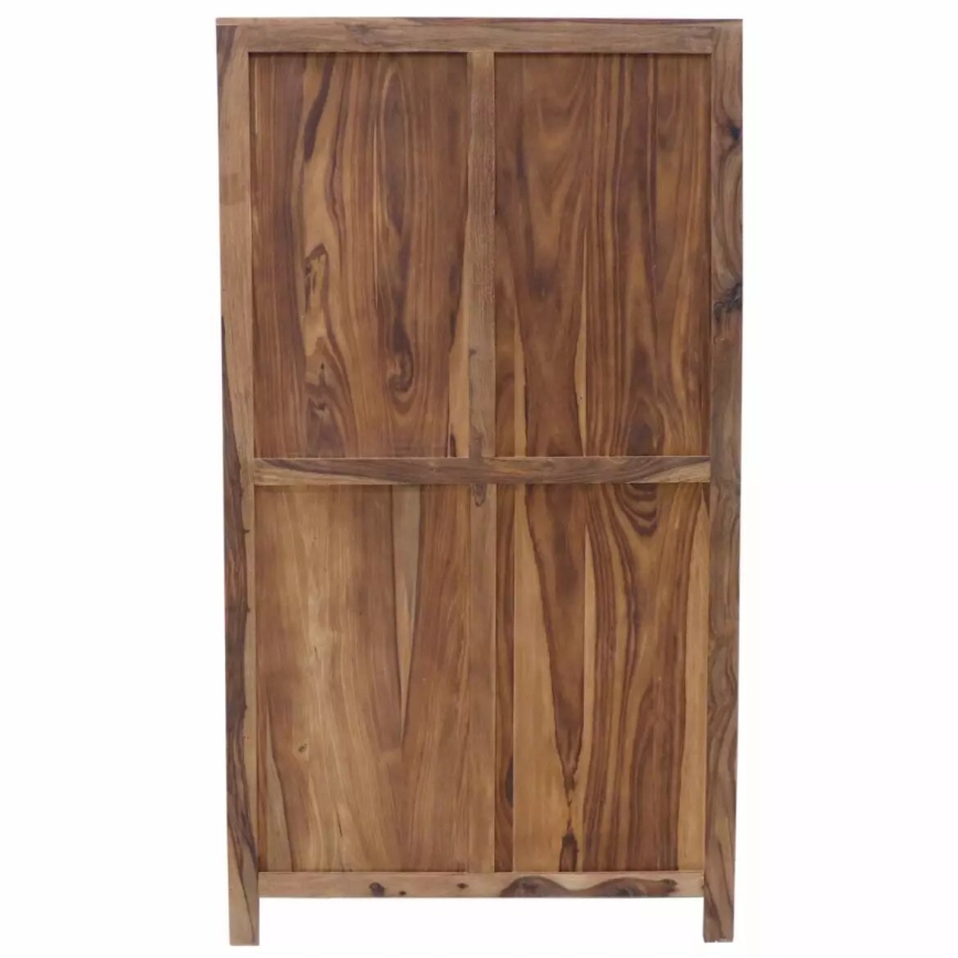 Witryna wystawowa RAMI 180x100 cm solidne drewno/palisander