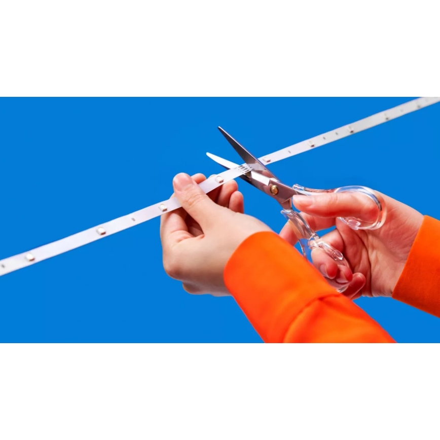 WiZ - 4m ściemnialna taśma LED RGBIC, 10,2W/5V, 2700-6500K, Wi-Fi