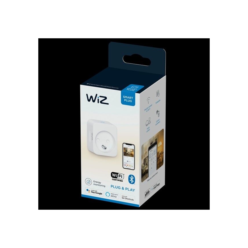 WiZ - Inteligentne gniazdko E 2300W + miernik mocy Wi-Fi