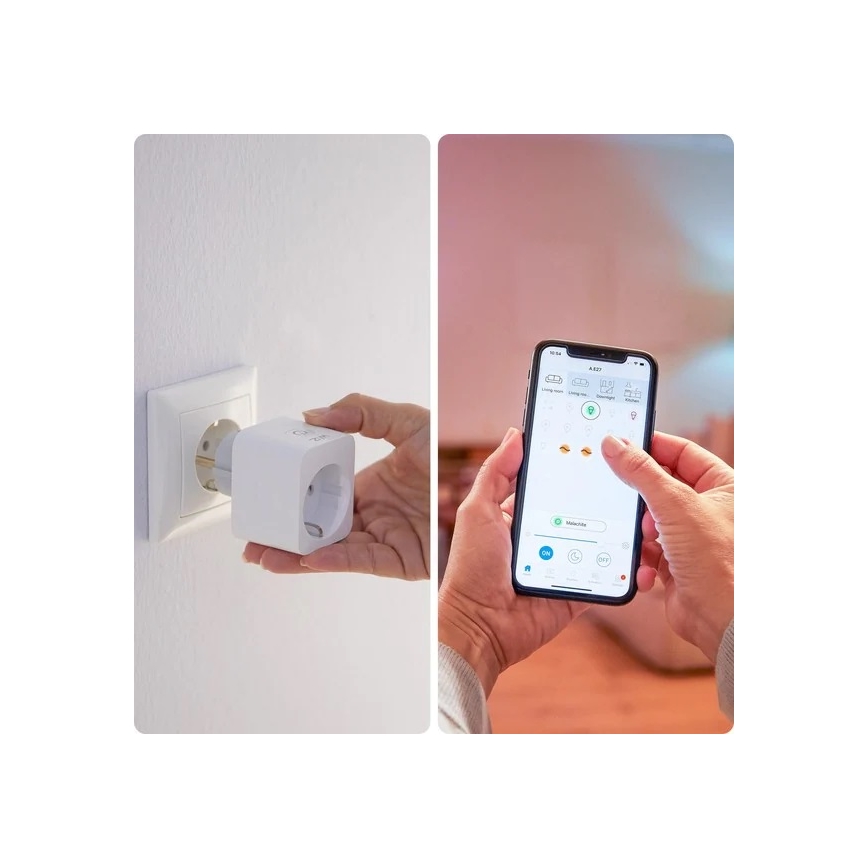 WiZ - Inteligentne gniazdko E 2300W Wi-Fi