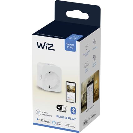 WiZ - Inteligentne gniazdo F 2300W + powermetr Wi-Fi SCHUKO