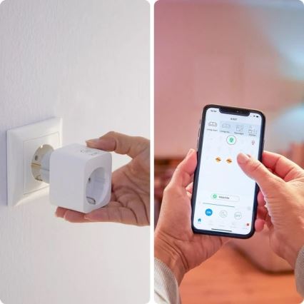 WiZ - Inteligentne gniazdo F 2300W Wi-Fi SCHUKO