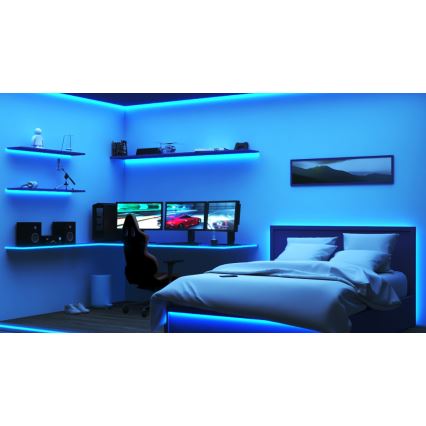 WiZ - LED RGB ściemnialna taśma 10m LED/12W/230V Wi-Fi