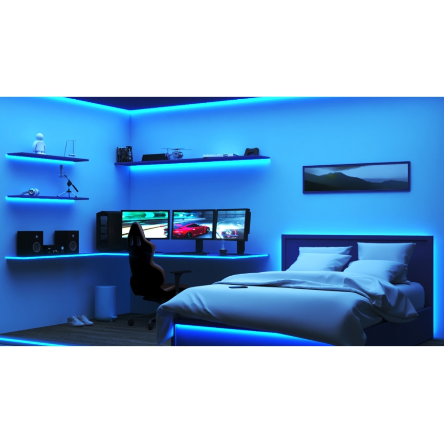 WiZ - LED RGB ściemnialna taśma 10m LED/12W/230V Wi-Fi
