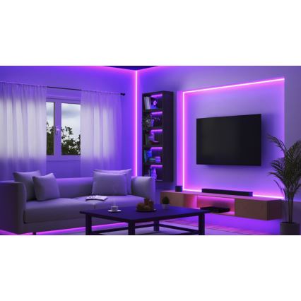WiZ - LED RGB ściemnialna taśma 10m LED/12W/230V Wi-Fi