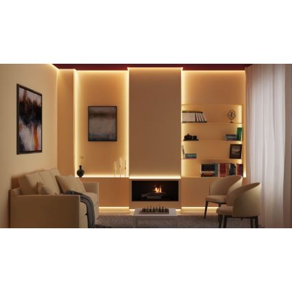 WiZ - LED RGB ściemnialna taśma 10m LED/12W/230V Wi-Fi