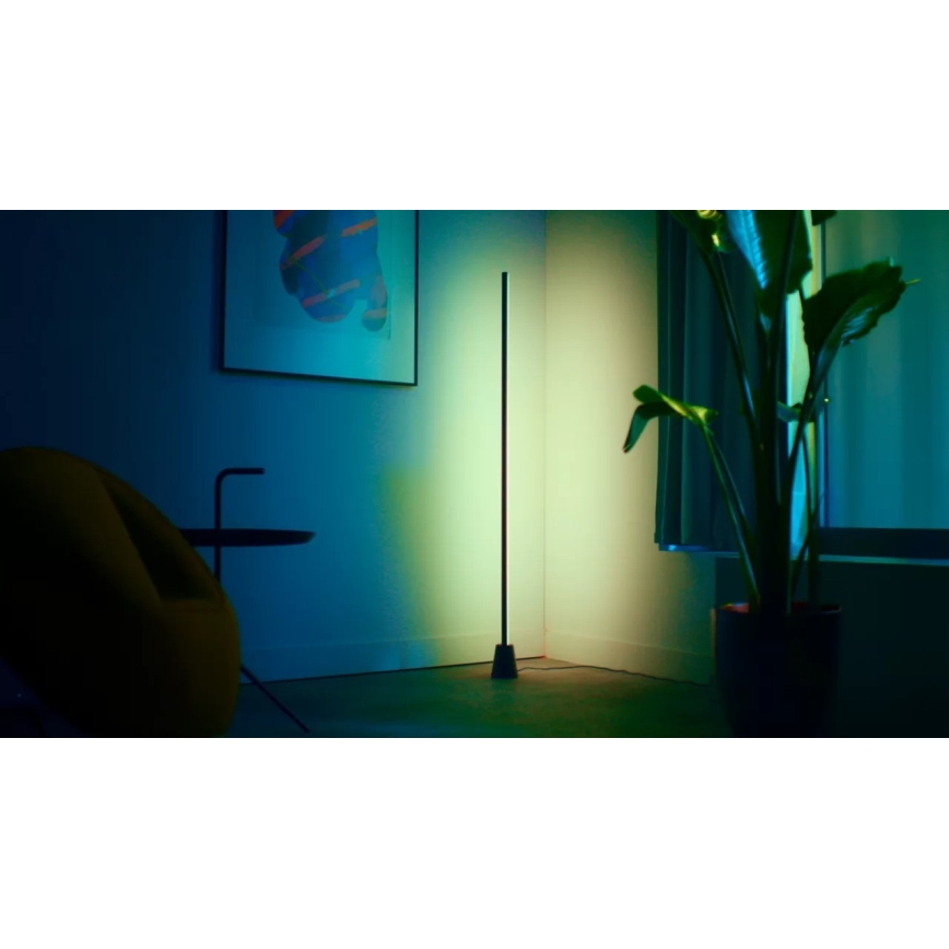 WiZ - LED RGBIC Ściemniana lampa stojąca GRADIENT LED/9,7W/230V 2700-6500K Wi-Fi