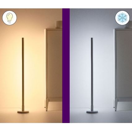 WiZ - LED RGBW Lampa podłogowa ściemnialna POLE LED/13W/230V 2200-6500K Wi-Fi