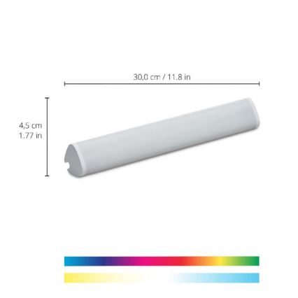 WiZ - LED RGBW Lampa ściemnialna BAR LED/5,5W/230V 2200-6500K Wi-Fi