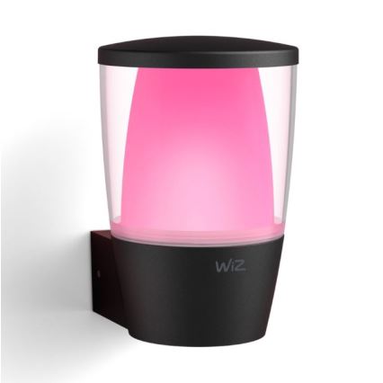 WiZ - LED RGBW Ściemnialny kinkiet zewnętrzny ELPAS LED/8,5W/230V 2700–5000K IP44 Wi-Fi