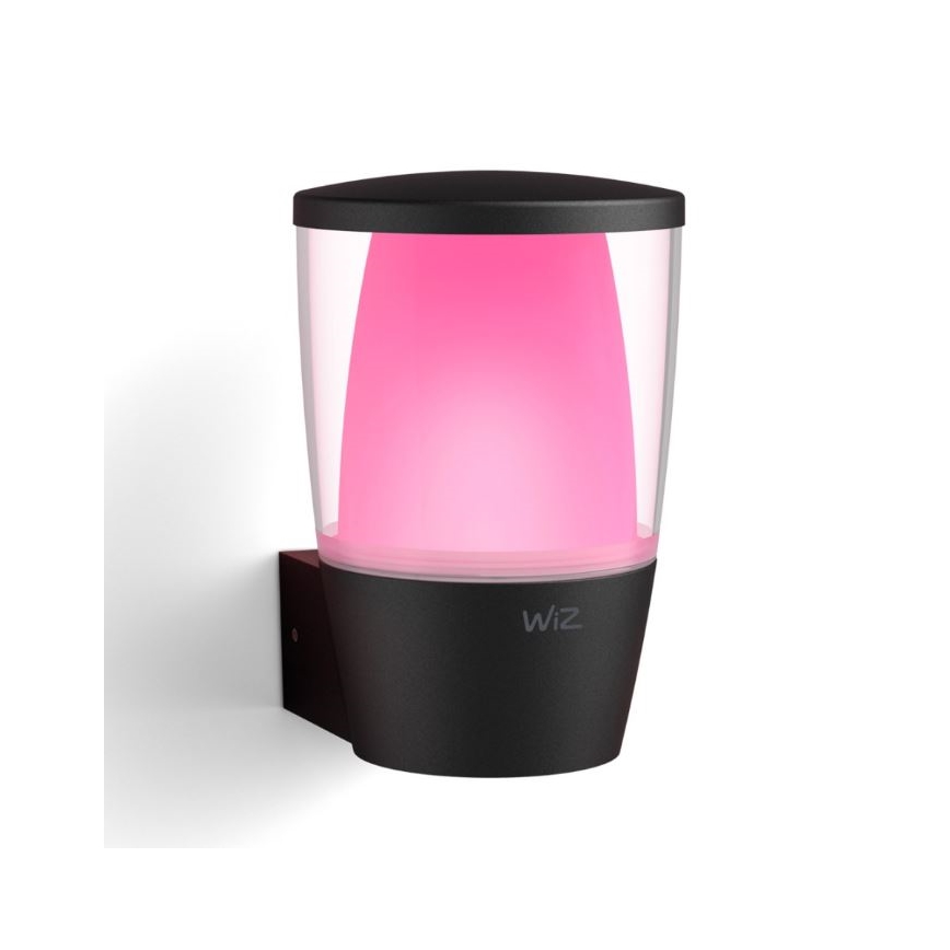 WiZ - LED RGBW Ściemnialny kinkiet zewnętrzny ELPAS LED/8,5W/230V 2700–5000K IP44 Wi-Fi