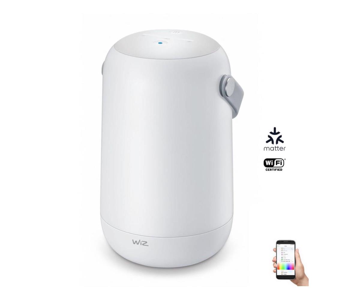 WiZ - LED RGBW Ściemnialna przenośna lampka MOBILE LED/13,5W/5V Wi-Fi