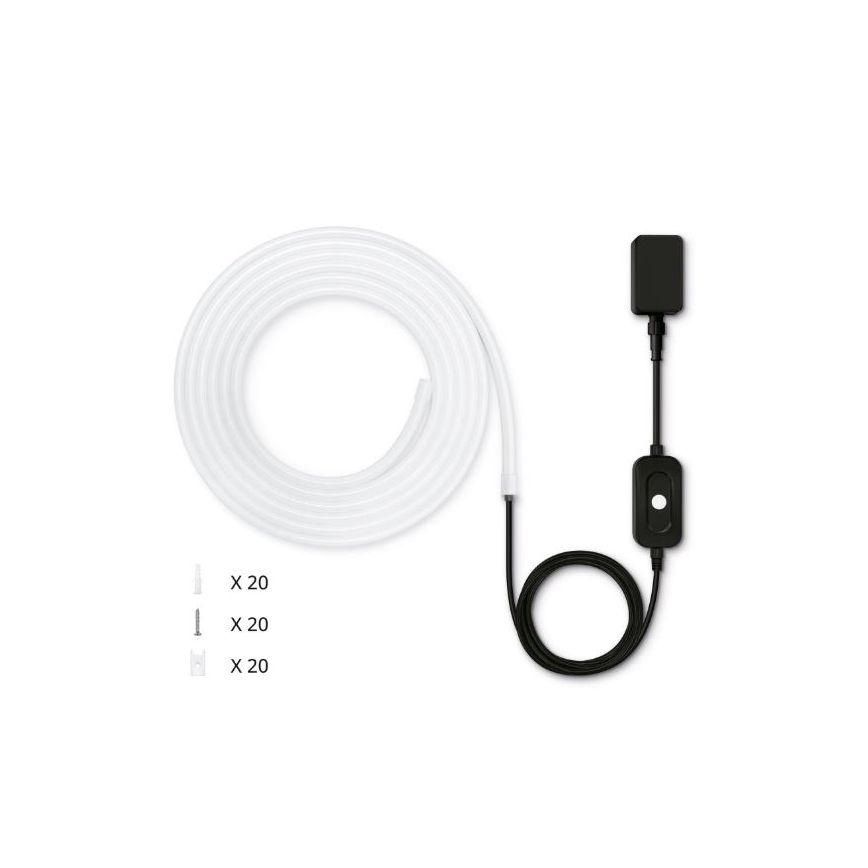 WiZ - LED RGBW Ściemnialna taśma zewnętrzna 5m LED/24W/230V 2700-5000K Wi-Fi IP65