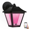 WiZ - LED RGBW Ściemnialny kinkiet zewnętrzny LED/9,5W/230V 2700-5000K IP44 Wi-Fi