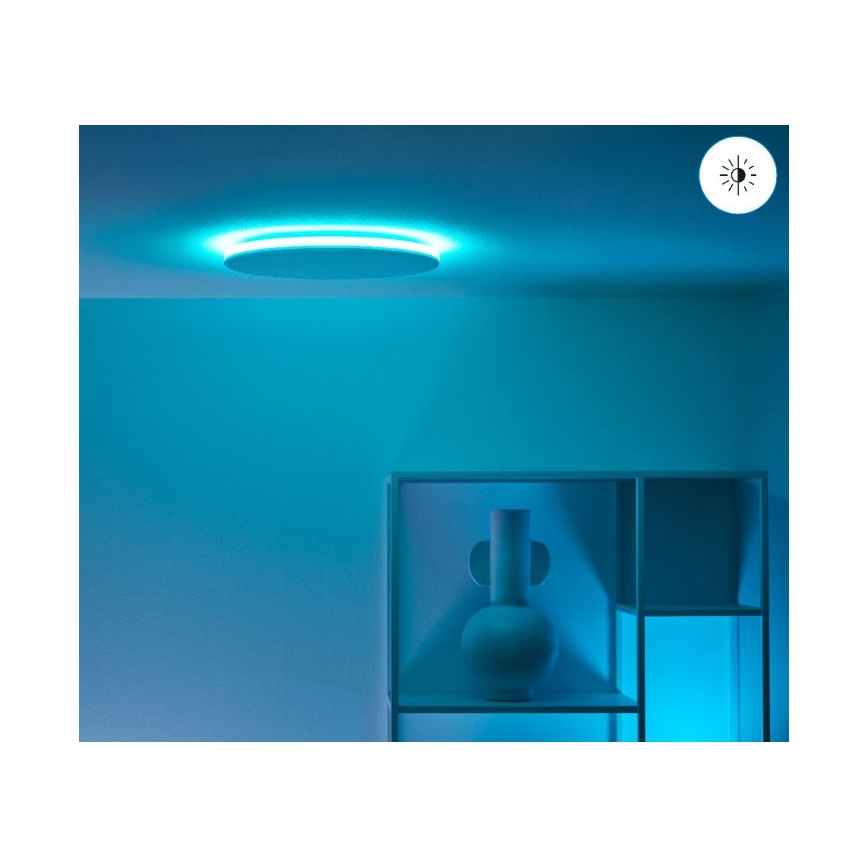 WiZ - LED RGBW Ściemnialny plafon RUNE LED/21W/230V 2700-6500K Wi-Fi biały