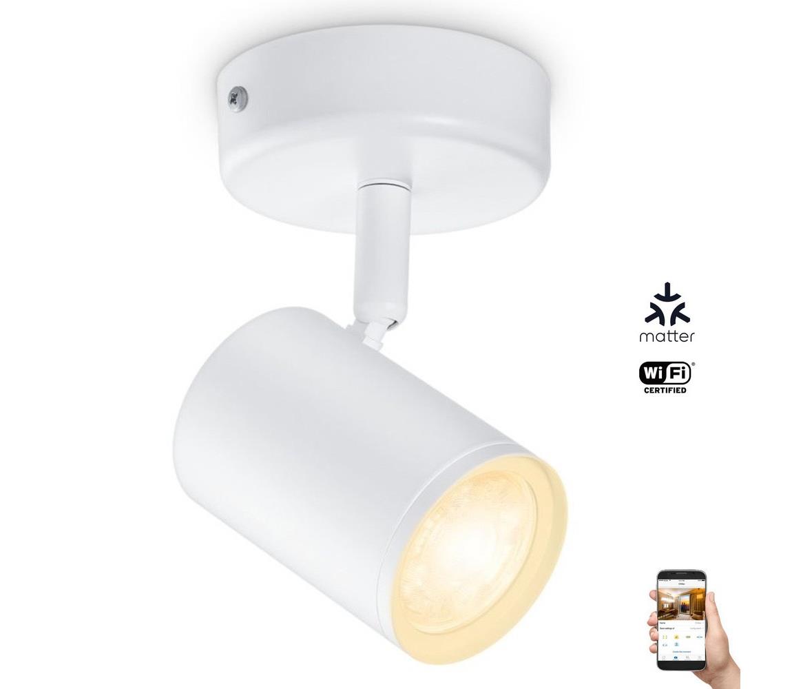 WiZ - LED Ściemnialne ośietlenie punktowe IMAGEO 1xGU10/4,9W/230V 2700-6500K Wi-Fi