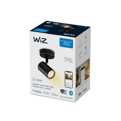 WiZ - LED Ściemnialne oświetlenie punktowe IMAGEO 1xGU10/4,9W/230V 2700-6500K Wi-Fi