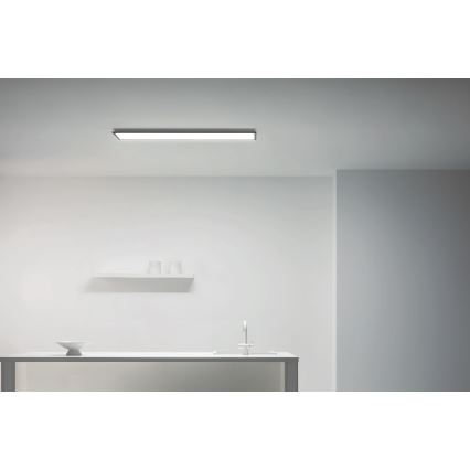 WiZ - LED Ściemnialny panel SUPERSLIM LED/36W/230V 2700-6500K Wi-Fi czarny