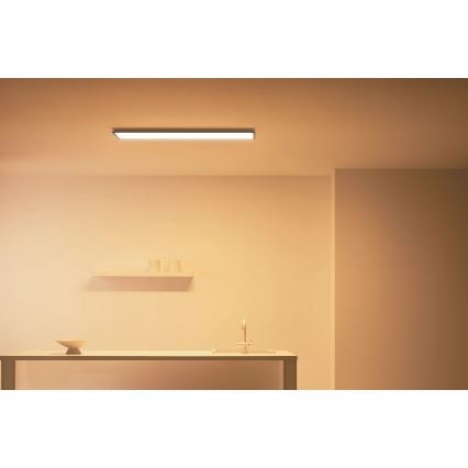 WiZ - LED Ściemnialny panel SUPERSLIM LED/36W/230V 2700-6500K Wi-Fi czarny