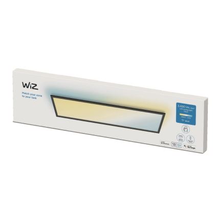 WiZ - LED Ściemnialny panel SUPERSLIM LED/36W/230V 2700-6500K Wi-Fi czarny