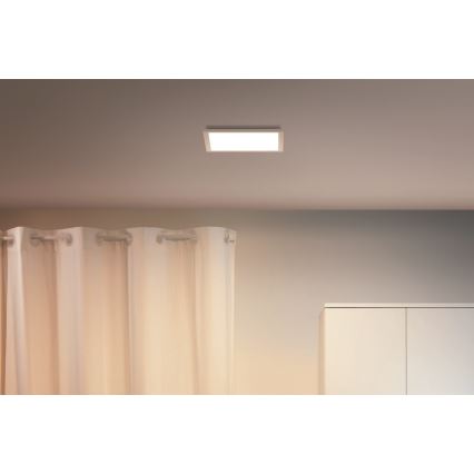 WiZ - LED Ściemnialny plafon SUPERSLIM LED/12W/230V 2700-6500K Wi-Fi biały