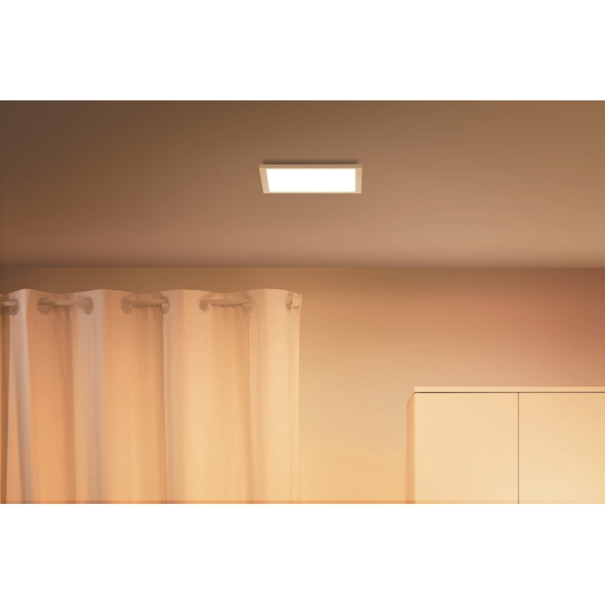 WiZ - LED Ściemnialny plafon SUPERSLIM LED/12W/230V 2700-6500K Wi-Fi biały