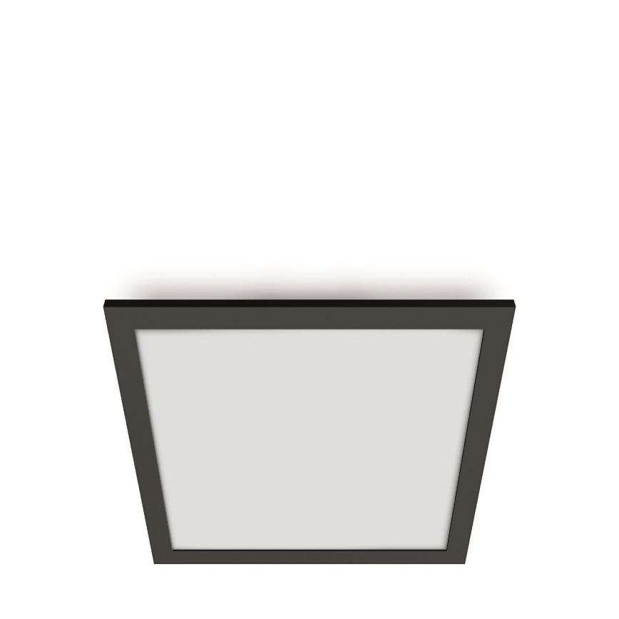 WiZ - LED Ściemnialny plafon SUPERSLIM LED/12W/230V 2700-6500K Wi-Fi czarny