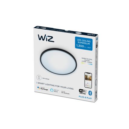 WiZ - LED Ściemnialny plafon SUPERSLIM LED/14W/230V 2700-6500K Wi-Fi