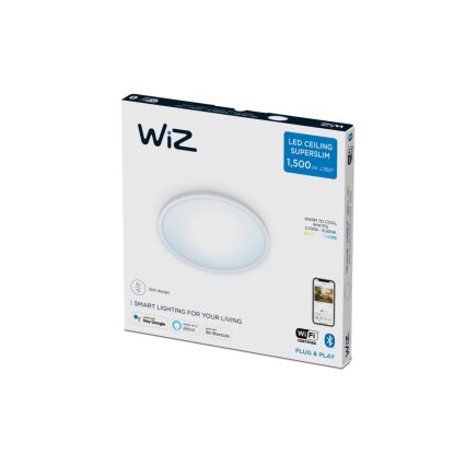 WiZ - LED Ściemnialny plafon SUPERSLIM LED/16W/230V 2700-6500K Wi-Fi