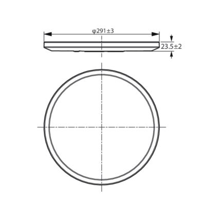 WiZ - LED Ściemnialny plafon SUPERSLIM LED/16W/230V 2700-6500K Wi-Fi