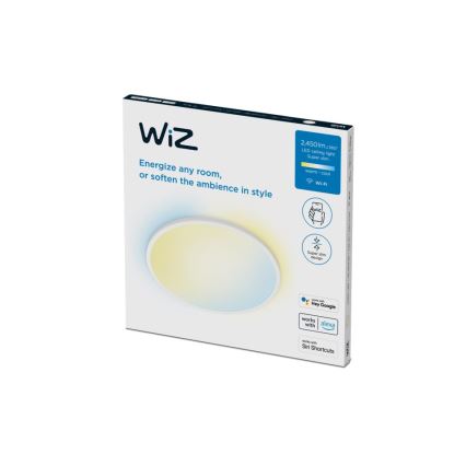 WiZ - LED Ściemnialny plafon SUPERSLIM LED/22W/230V 2700-6500K Wi-Fi biały