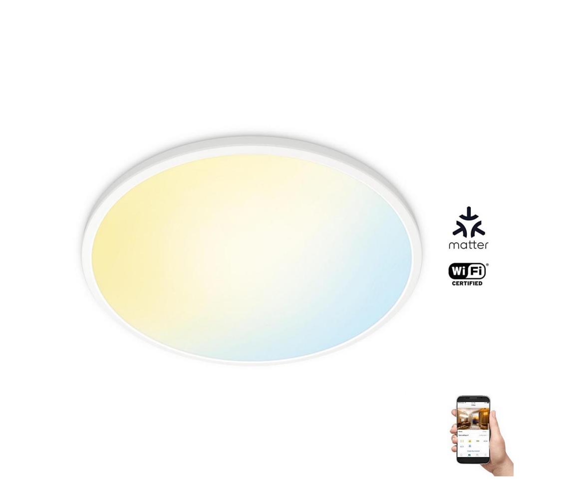 WiZ - LED Ściemnialny plafon SUPERSLIM LED/32W/230V biały Wi-Fi