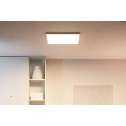 WiZ - LED Ściemnialny plafon SUPERSLIM LED/36W/230V 2700-6500K Wi-Fi biały