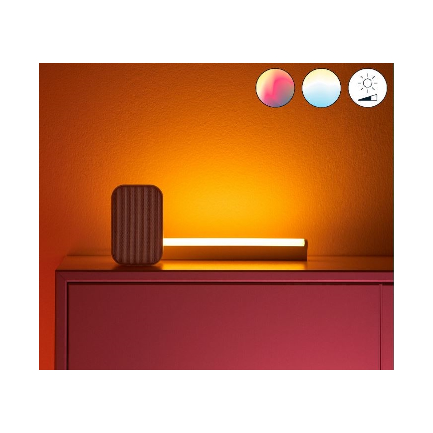 WiZ - ZESTAW 2x LED RGBW Lampa ściemnialna BAR LED/5,5W/230V 2200-6500K Wi-Fi