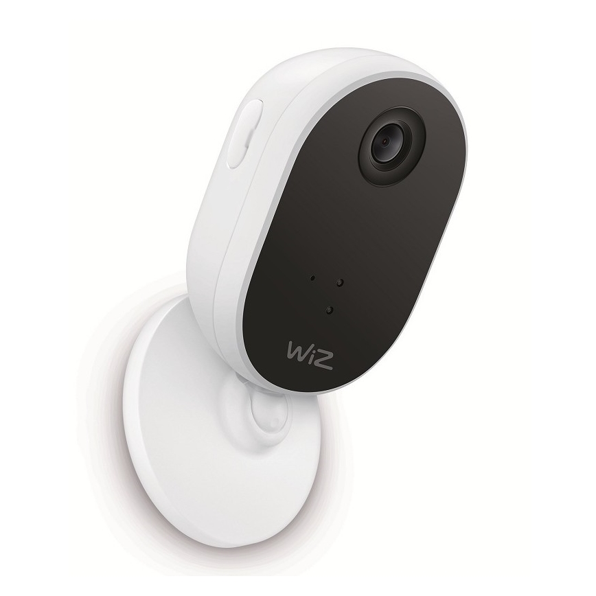 WiZ - Zestaw do monitoringu domu: 1x kamera + 3x żarówka LED RGB A60 E27/8,5W/230V Wi-Fi