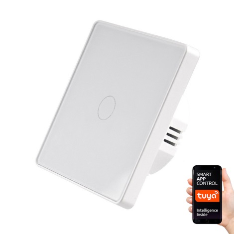 Włącznik dotykowy jednobiegunowy SMART 800W / 230V Wi-Fi Tuya