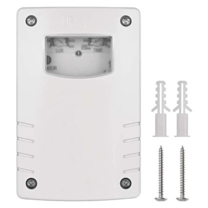 Włącznik zmierzchowy 1800W/230V IP65 biały