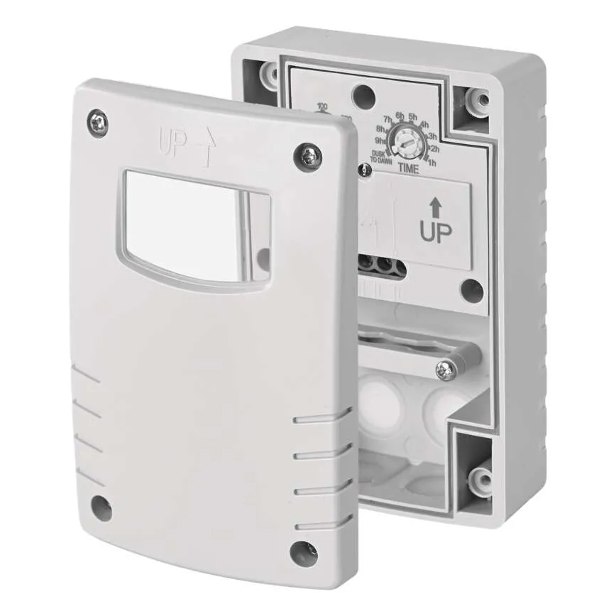 Włącznik zmierzchowy 1800W/230V IP65 biały