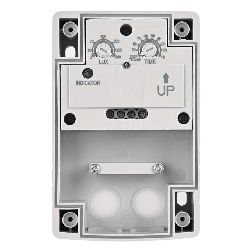 Włącznik zmierzchowy 1800W/230V IP65 biały