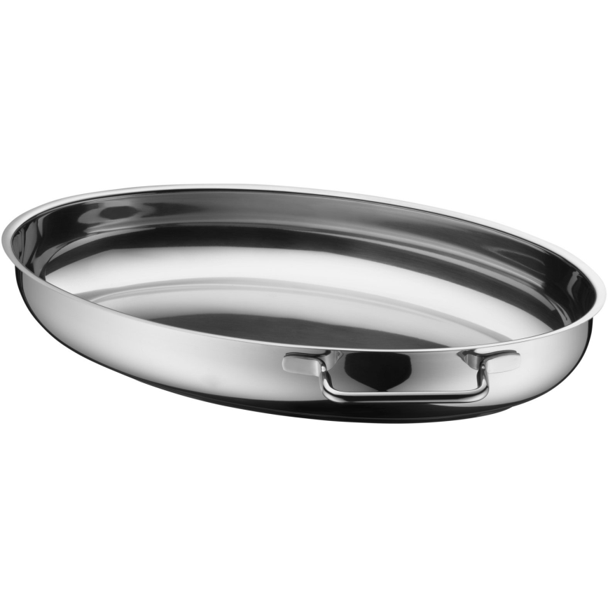 WMF - Brytfanna owalna z pokrywką  41x28,5 x18 cm stal nierdzewna
