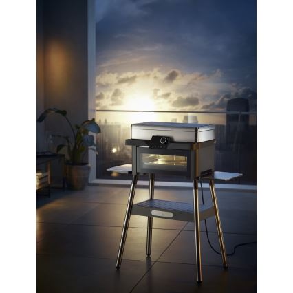 WMF - Elektryczny gril URBAN MASTER PROFI PLUS 3000W/230V IPX4 stal nierdzewna