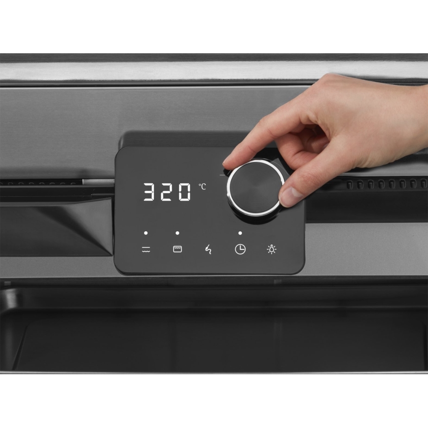 WMF - Elektryczny gril URBAN MASTER PROFI PLUS 3000W/230V IPX4 stal nierdzewna