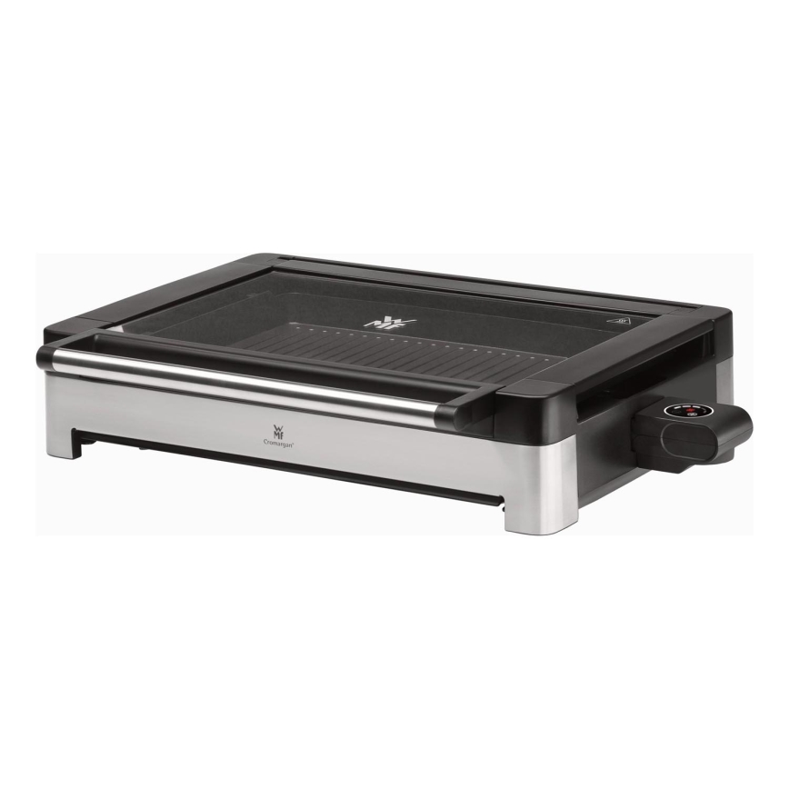 WMF - Elektryczny grill stołowy z wiekiem LONO 2200W/230V stal nierdzewna