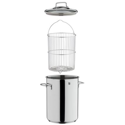WMF - Garnek na szparagi śr. 16 cm stal nierdzewna