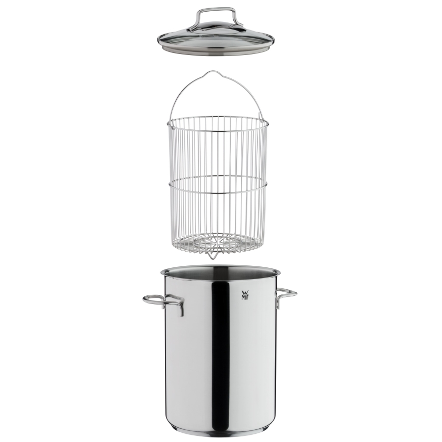 WMF - Garnek na szparagi śr. 16 cm stal nierdzewna